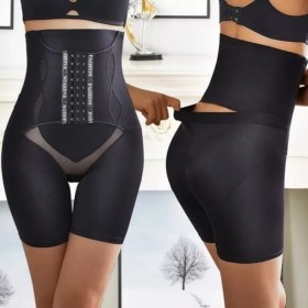 شورت الشد الدبل مع كبسات